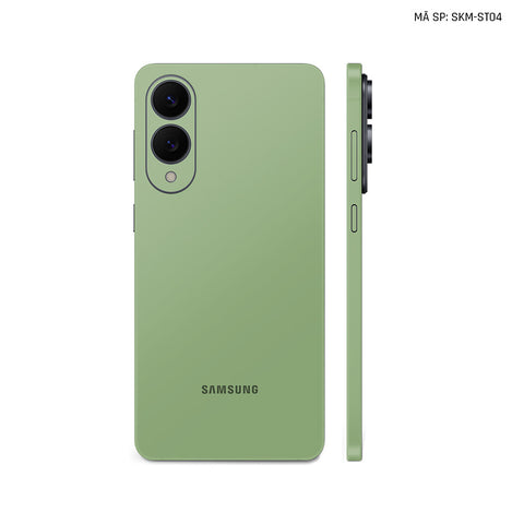 Dán Skin Samsung Galaxy S25 Series Đổi Màu Xanh Lá Nhạt | SKM-ST04