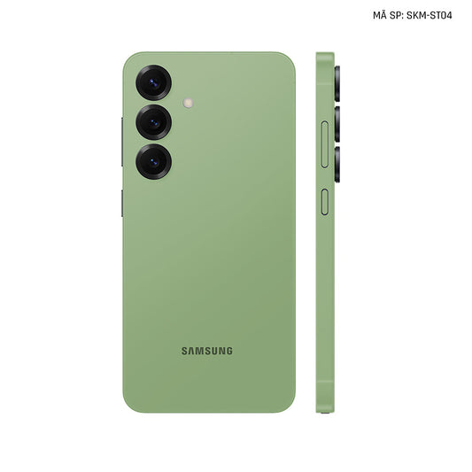 Dán Skin Samsung Galaxy S25 Series Đổi Màu Xanh Lá Nhạt | SKM-ST04