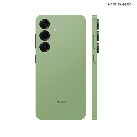 Dán Skin Samsung Galaxy S25 Series Đổi Màu Xanh Lá Nhạt | SKM-ST04