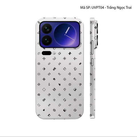 Dán Skin Xiaomi 17 Series Vân Nổi ICON | UVPT04