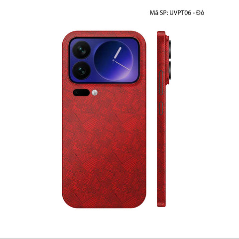 Dán Skin Xiaomi 17 Series Vân Nổi Pattern AZ | UVPT06