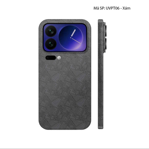 Dán Skin Xiaomi 17 Series Vân Nổi Pattern AZ | UVPT06
