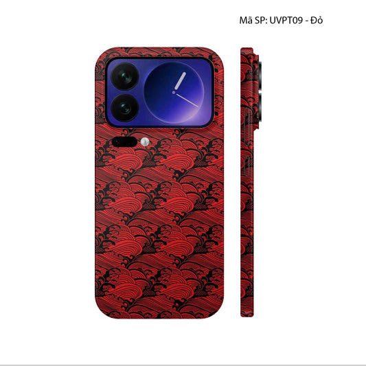 Dán Skin Xiaomi 17 Series Vân Nổi Pattern Wave | UVPT09