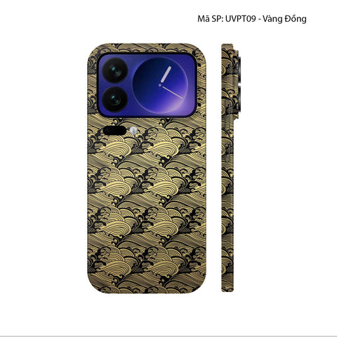 Dán Skin Xiaomi 17 Series Vân Nổi Pattern Wave | UVPT09