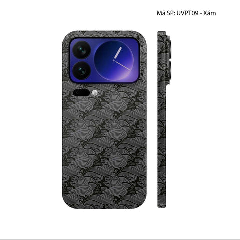 Dán Skin Xiaomi 17 Series Vân Nổi Pattern Wave | UVPT09