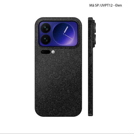 Dán Skin Xiaomi 17 Series Vân Nổi Pattern Cartoon | UVPT12