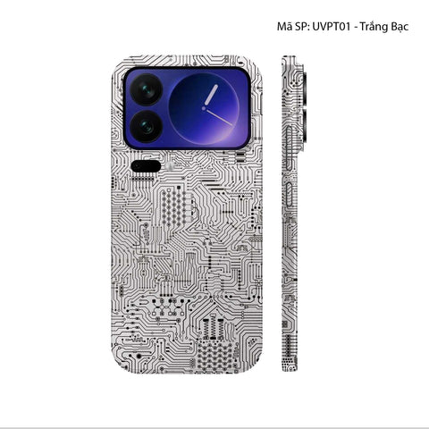 Dán Skin Xiaomi 17 Series Vân Nổi Vi Mạch | UVPT01