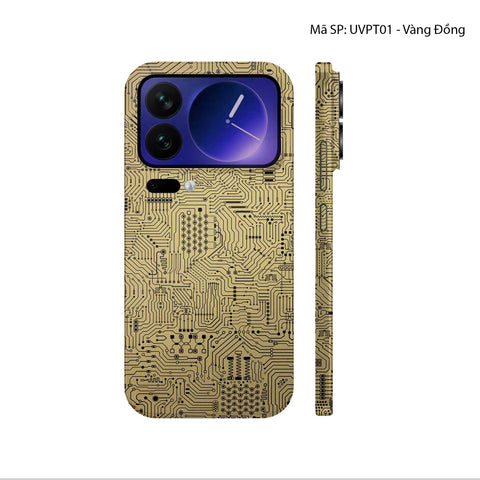 Dán Skin Xiaomi 17 Series Vân Nổi Vi Mạch | UVPT01