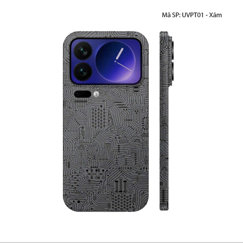 Dán Skin Xiaomi 17 Series Vân Nổi Vi Mạch | UVPT01