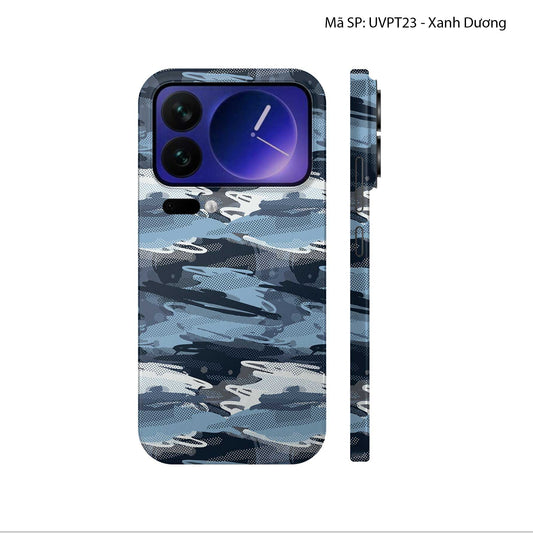 Dán Skin Xiaomi 17 Series Vân Nổi Camo SEAMLESS | UVPT23