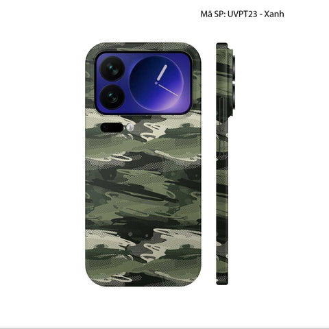 Dán Skin Xiaomi 17 Series Vân Nổi Camo SEAMLESS | UVPT23