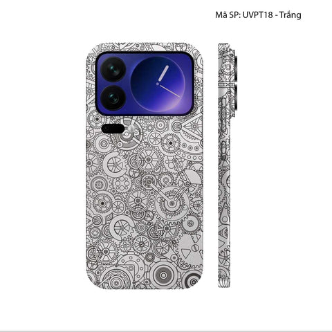 Dán Skin Xiaomi 17 Series Vân Nổi Động Cơ | UVPT18