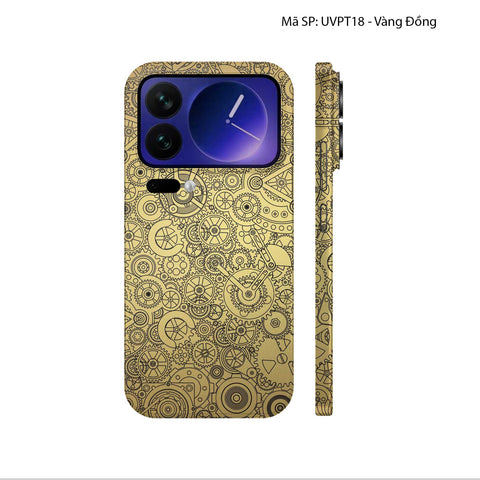 Dán Skin Xiaomi 17 Series Vân Nổi Động Cơ | UVPT18