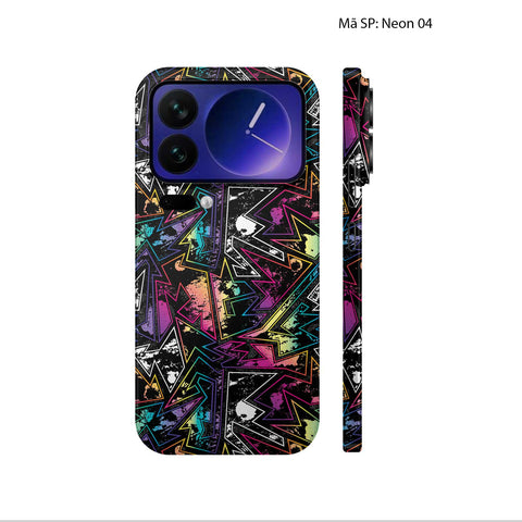 Dán Skin Xiaomi 17 Series Vân Nổi Neon | UVPT19