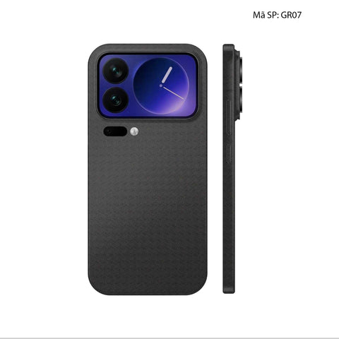 Dán Skin Xiaomi 17 Series Vân Nổi Pattern Grey | UVPT29