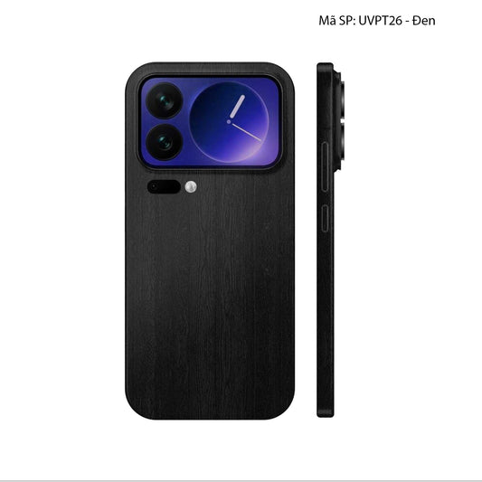 Dán Skin Xiaomi 17 Series Vân Nổi Pattern WOOD | UVPT26