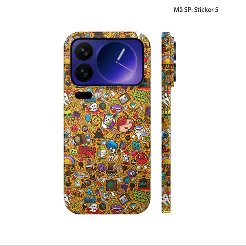 Dán Skin Xiaomi 17 Series Vân Nổi Sticker | UVPT22