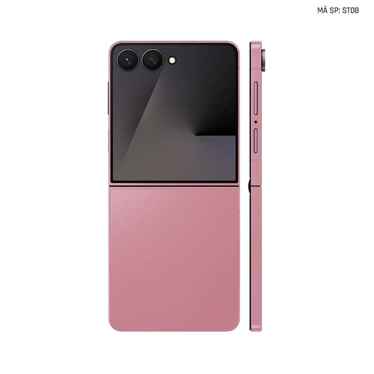 Dán Skin Galaxy Z Flip 7 Đổi Màu Hồng | ST08