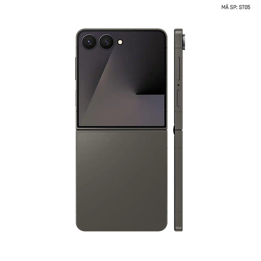 Dán Skin Galaxy Z Flip 7 Đổi Màu Titan Xám | ST05