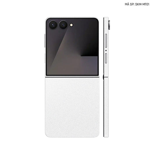 Dán Skin Galaxy Z Flip 7 Đổi Màu Trắng | SKM-MT01
