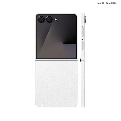 Dán Skin Galaxy Z Flip 7 Đổi Màu Trắng | SKM-MT01