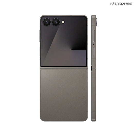 Dán Skin Galaxy Z Flip 7 Đổi Màu Titanium | SKM-MT09