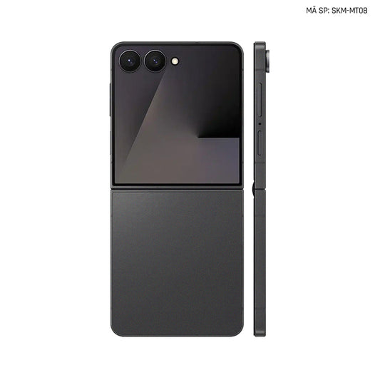 Dán Skin Galaxy Z Flip 7 Đổi Màu Xám Xi |SKM-MT08
