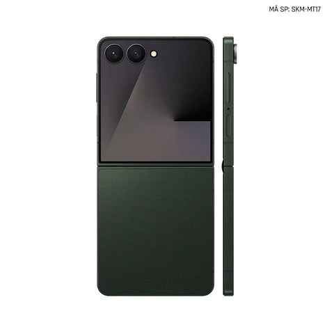 Dán Skin Galaxy Z Flip 7 Đổi Màu Xanh Rêu | SKM-MT17