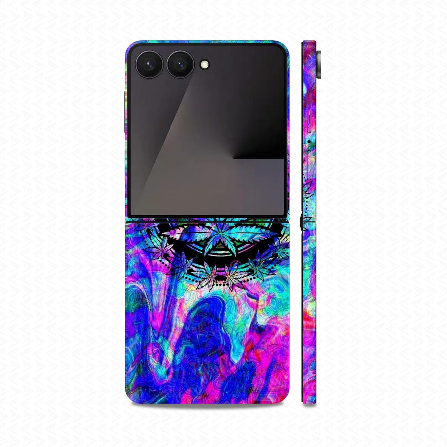 Dán Skin Galaxy Z Flip 8 In Hình Canabis | D_CNB01