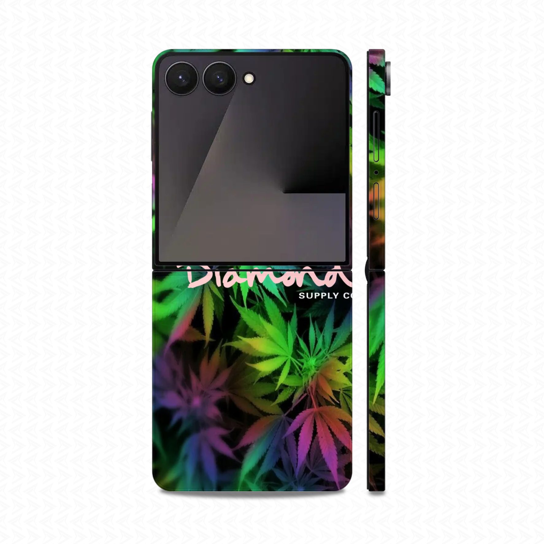 Dán Skin Galaxy Z Flip 8 In Hình Canabis | D_CNB02