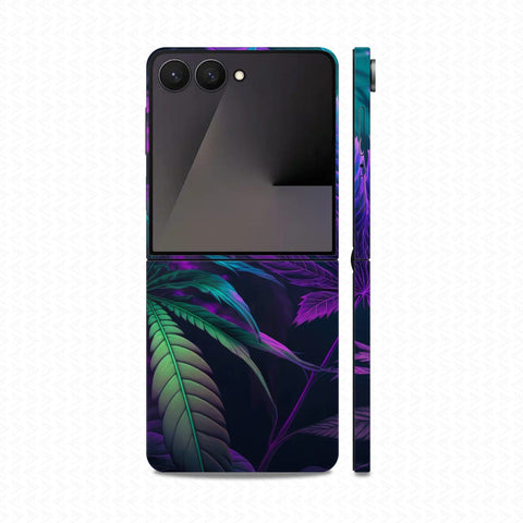 Dán Skin Galaxy Z Flip 8 In Hình Canabis | D_CNB04
