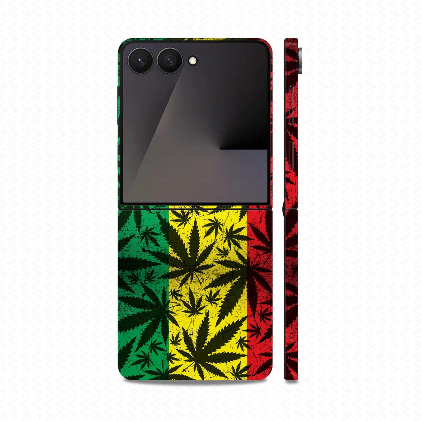 Dán Skin Galaxy Z Flip 8 In Hình Canabis | D_CNB05