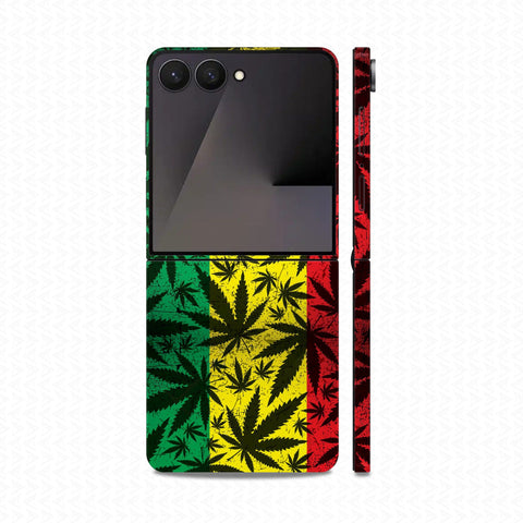 Dán Skin Galaxy Z Flip 8 In Hình Canabis | D_CNB05