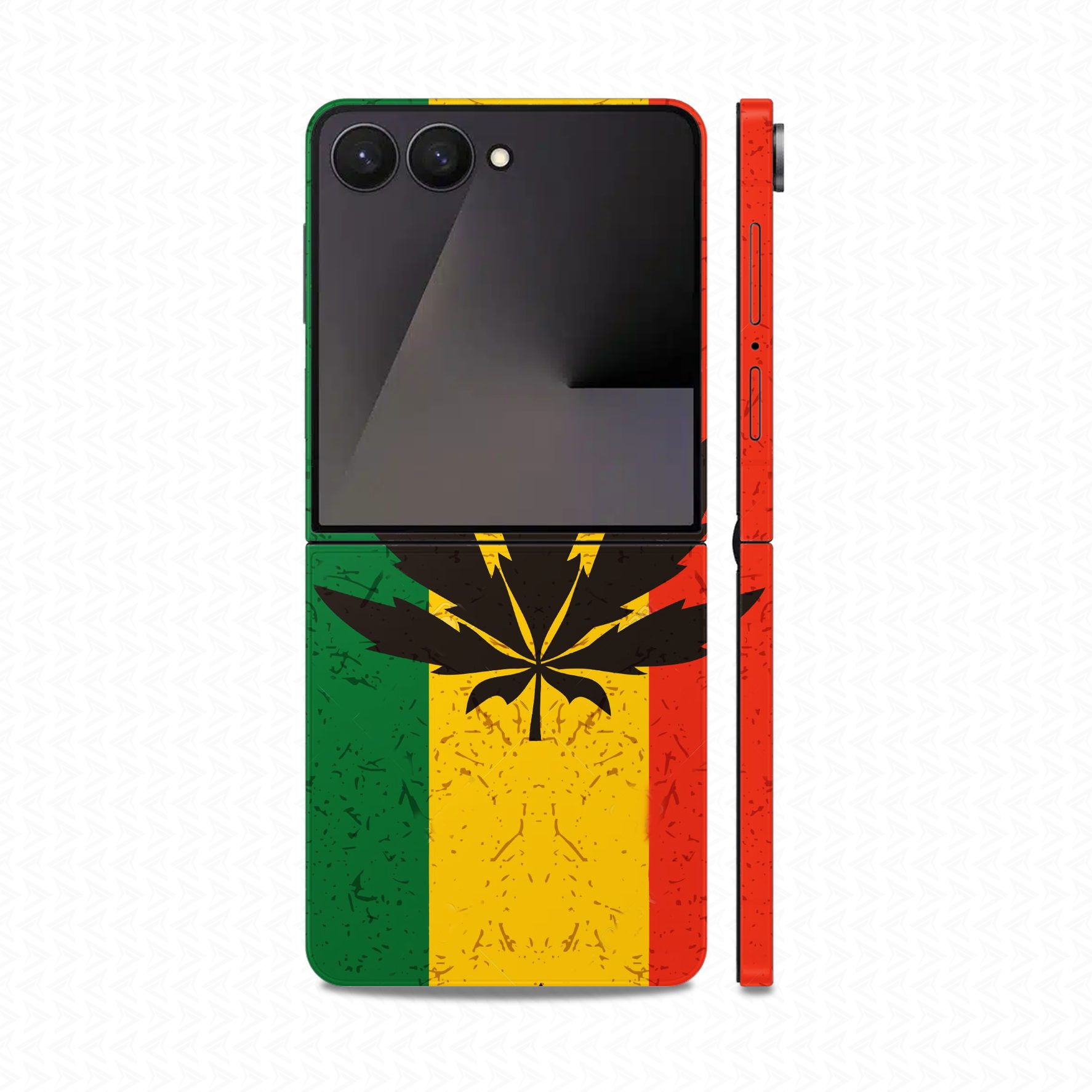 Dán Skin Galaxy Z Flip 8 In Hình Canabis | D_CNB05