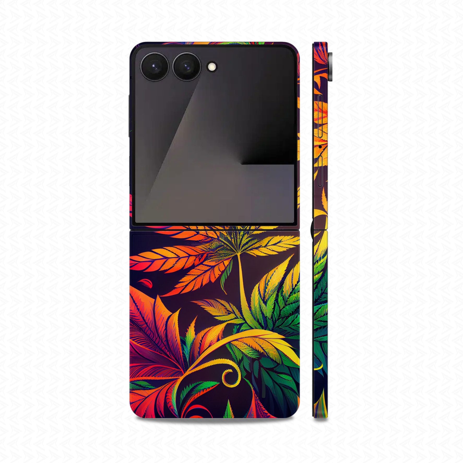 Dán Skin Galaxy Z Flip 8 In Hình Canabis | D_CNB07