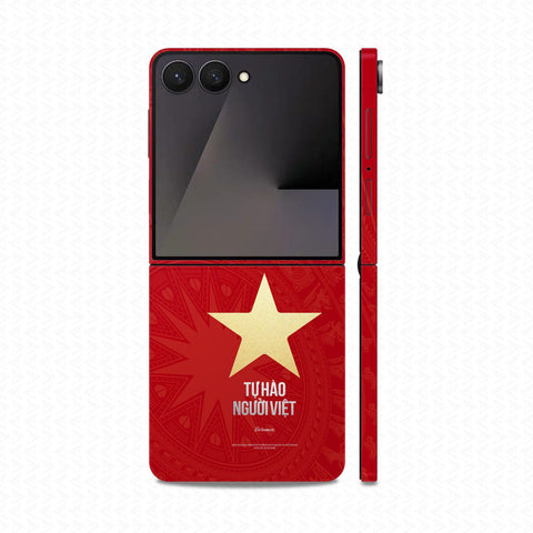 Dán Skin Galaxy Z Flip 8 In Hình Tự Hào Việt Nam