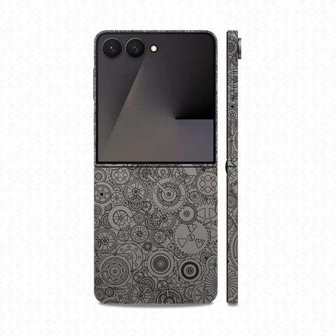 Dán Skin Galaxy Z Flip 8 Vân Nổi Động Cơ | UVPT18