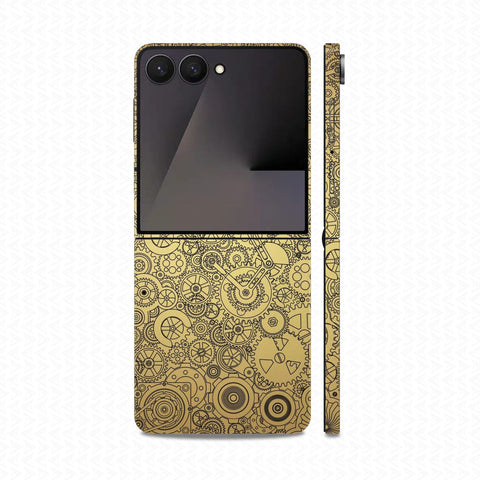 Dán Skin Galaxy Z Flip 8 Vân Nổi Động Cơ | UVPT18