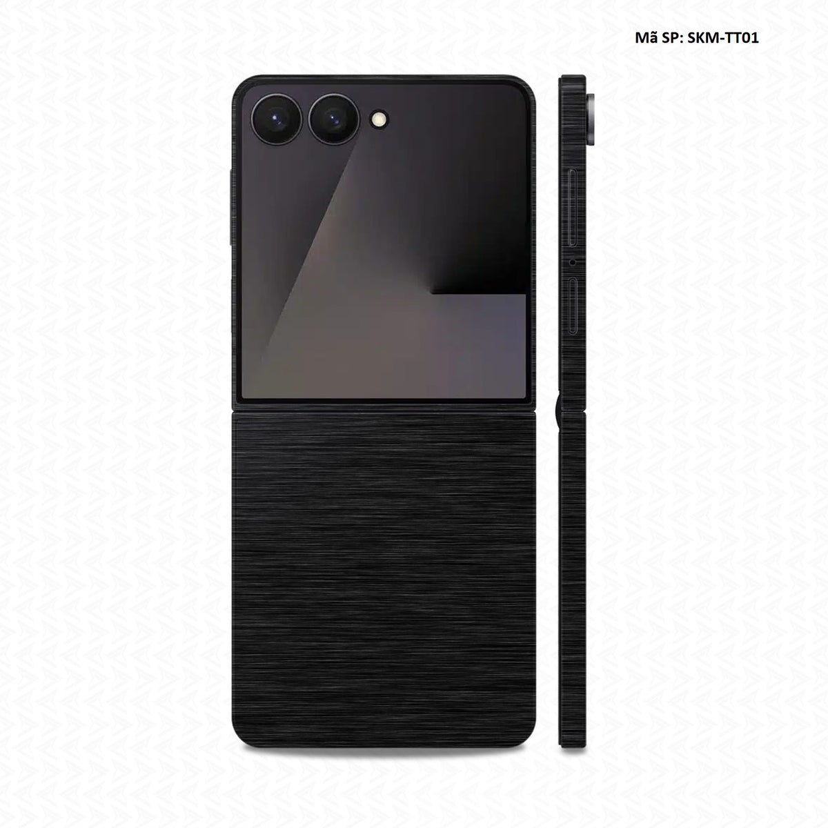 Dán Skin Galaxy Z Flip 8 Vân Titan Xước Đen | SKM-TT01