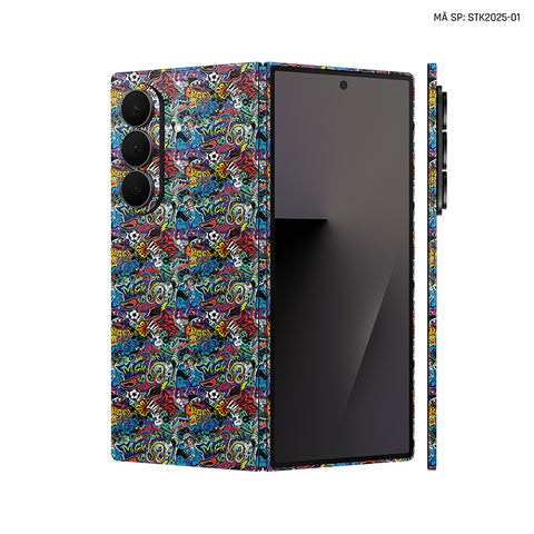 Dán Skin Galaxy Z Fold 7 Vân Nổi Sticker 2025 01 | STK2025