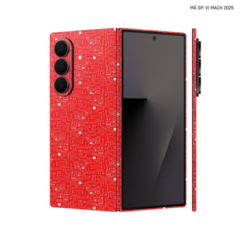 Dán Skin Galaxy Z Fold 7 Vân Nổi Vi Mạch 2025 | VIMACH2025