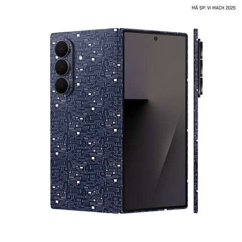 Dán Skin Galaxy Z Fold 7 Vân Nổi Vi Mạch 2025 | VIMACH2025