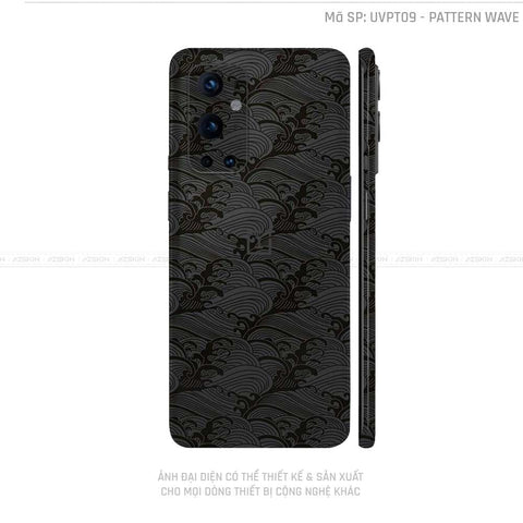 Dán Skin Oneplus 8/9 Series Vân Nổi Pattern Wave | UVPT09