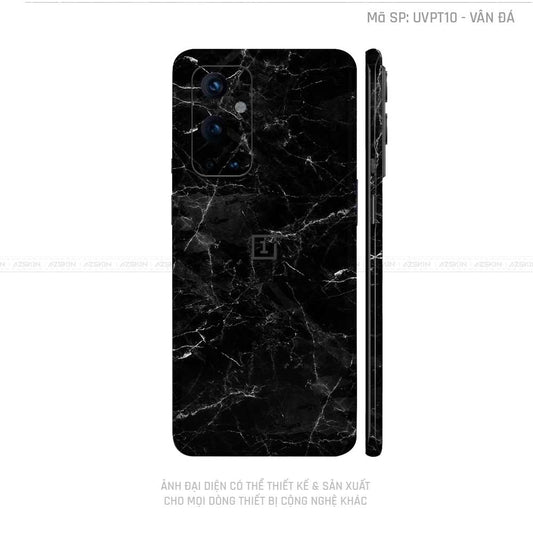 Dán Skin Oneplus 8/9 Series Vân Đá Đen | UVPT10