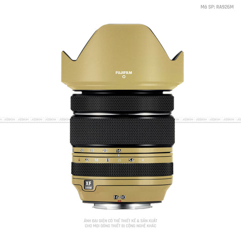 Dán Skin Ống Kính Fujifilm Đổi Màu Vàng Đồng | RA926M