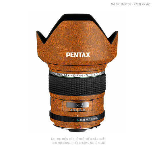 Dán Skin Ống Kính Pentax Pattern AZ Cam | UVPT06