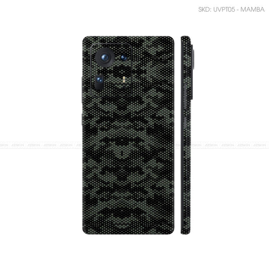 Dán Skin Điện Thoại Xiaomi Mi Mix Series Vân Nổi Mamba Midnight | UVPT05