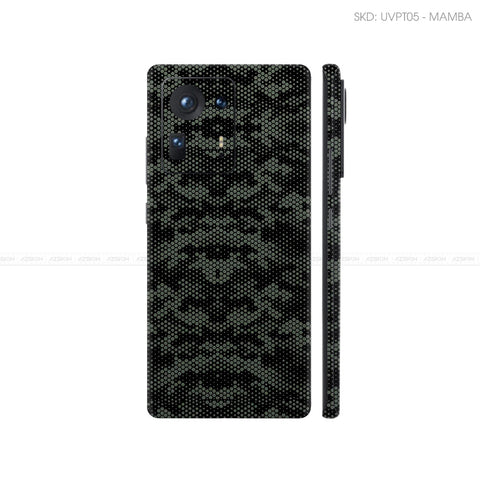 Dán Skin Điện Thoại Xiaomi Mi Mix Series Vân Nổi Mamba Midnight | UVPT05