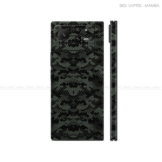 Dán Skin Điện Thoại Xiaomi Mix Fold Series Vân Nổi Mamba Midnight | UVPT05