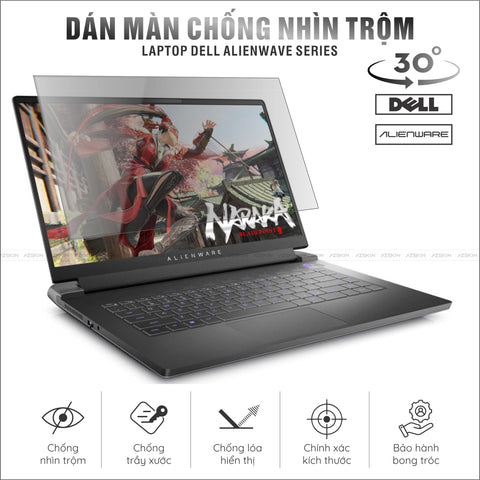 Miếng Dán Chống Nhìn Trộm Laptop Dell Alienware Series